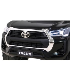 Voiture électrique 2 places 12V Toyota Hilux Noire - Pack Luxe