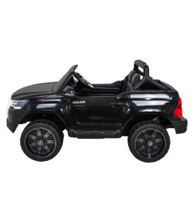 Voiture électrique 2 places 12V Toyota Hilux Noire - Pack Luxe