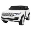 Voiture électrique 2 places 2 x 12V Range Rover Blanc - Pack Luxe