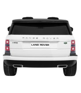 Voiture électrique 2 places 2 x 12V Range Rover Blanc - Pack Luxe