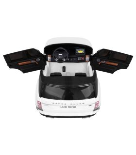 Voiture électrique 2 places 2 x 12V Range Rover Blanc - Pack Luxe