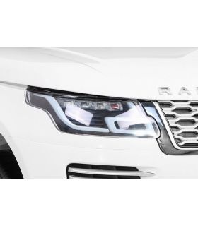 Voiture électrique 2 places 2 x 12V Range Rover Blanc - Pack Luxe