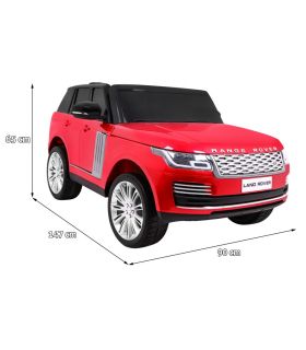 Voiture électrique 2 places 2 x 12V Range Rover Bleu Métallisée - Pack Luxe