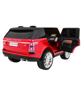 Voiture électrique 2 places 2 x 12V Range Rover Bleu Métallisée - Pack Luxe