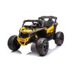 Buggy électrique 24V Maverick Jaune - Pack Luxe