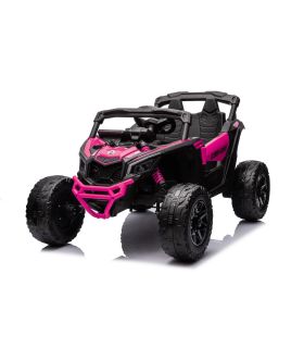 Buggy électrique 24V Maverick Rose - Pack Luxe