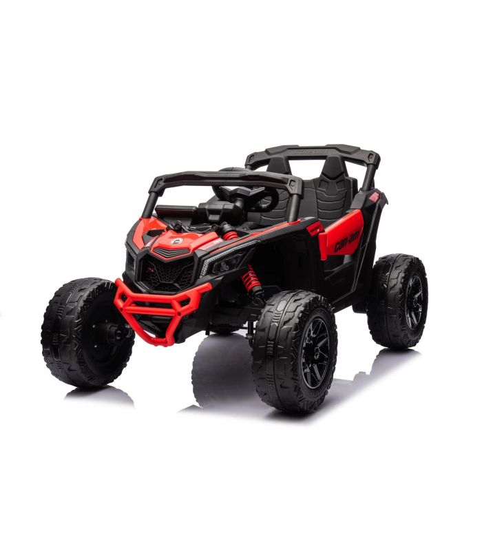 Buggy électrique 24V Maverick Rouge - Pack Luxe