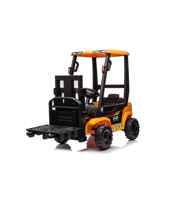 Chariot élévateur électrique 12V JCB Jaune