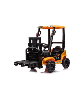Chariot élévateur électrique 12V JCB Jaune
