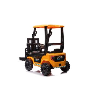 Chariot élévateur électrique 12V JCB Jaune