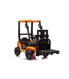 Chariot élévateur électrique 12V JCB Jaune