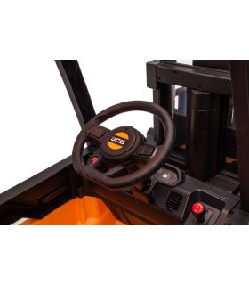 Chariot élévateur électrique 12V JCB Jaune