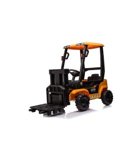 Chariot élévateur électrique 12V JCB Jaune