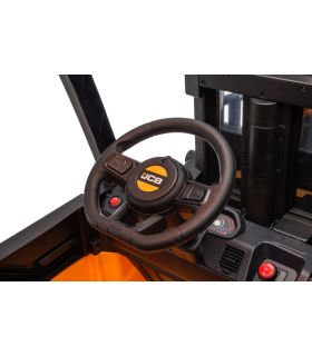 Chariot élévateur électrique 12V JCB Jaune