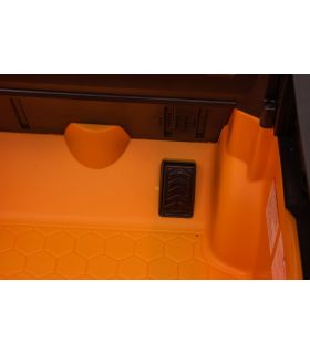 Chariot élévateur électrique 12V JCB Jaune