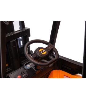 Chariot élévateur électrique 12V JCB Jaune