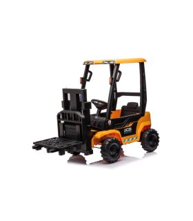 Chariot élévateur électrique 12V JCB Jaune