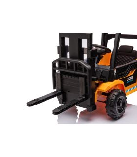 Chariot élévateur électrique 12V JCB Jaune
