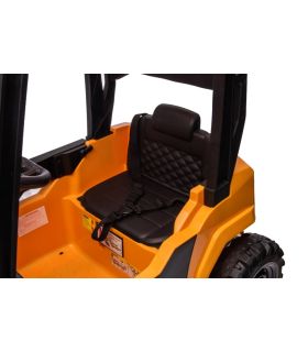 Chariot élévateur électrique 12V JCB Jaune