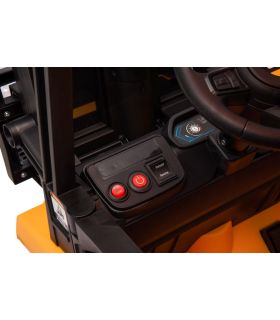 Chariot élévateur électrique 12V JCB Jaune