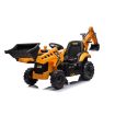 Tracteur excavateur électrique 12V JCB Jaune