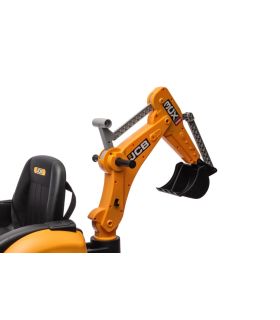 Tracteur excavateur électrique 12V JCB Jaune