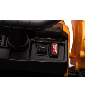 Tracteur excavateur électrique 12V JCB Jaune