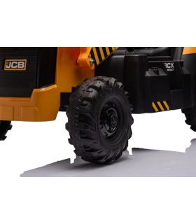 Tracteur excavateur électrique 12V JCB Jaune
