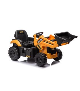 Tracteur excavateur II électrique 12V JCB Jaune