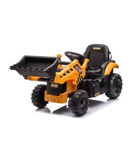Tracteur excavateur II électrique 12V JCB Jaune
