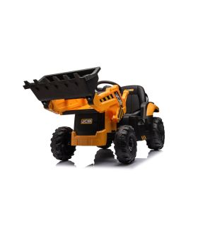 Tracteur excavateur II électrique 12V JCB Jaune