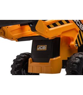 Tracteur excavateur II électrique 12V JCB Jaune