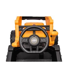 Tracteur excavateur II électrique 12V JCB Jaune