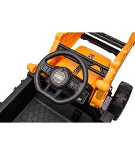 Tracteur excavateur II électrique 12V JCB Jaune