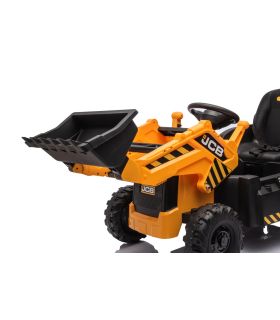 Tracteur excavateur II électrique 12V JCB Jaune