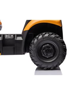 Tracteur excavateur II électrique 12V JCB Jaune