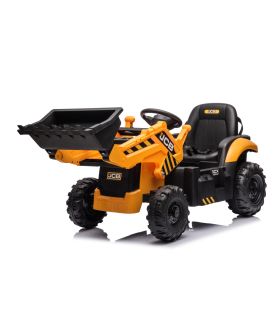 Tracteur excavateur II électrique 12V JCB Jaune