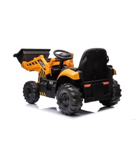 Tracteur excavateur II électrique 12V JCB Jaune