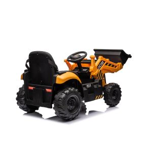 Tracteur excavateur II électrique 12V JCB Jaune