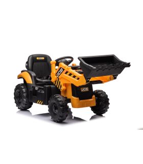 Tracteur excavateur II électrique 12V JCB Jaune