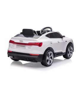 Voiture électrique 12V Audi E-Tron Sportback Blanche- Pack Evo