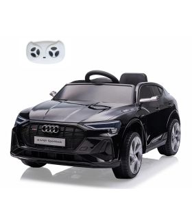 Voiture électrique 12V Audi E-Tron Sportback Noire - Pack Evo