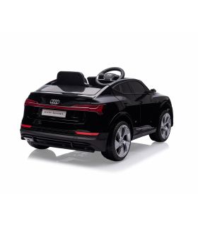 Voiture électrique 12V Audi E-Tron Sportback Noire - Pack Evo