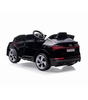 Voiture électrique 12V Audi E-Tron Sportback Noire - Pack Evo