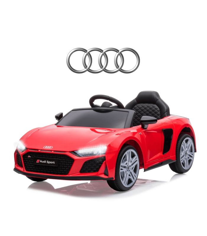 Voiture électrique 12v AudiR8 Spyder Rouge - Pack Luxe