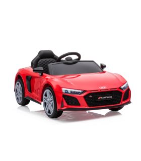 Voiture électrique 12v AudiR8 Spyder Rouge - Pack Luxe