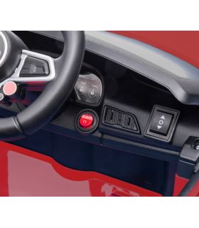 Voiture électrique 12v AudiR8 Spyder Rouge - Pack Luxe