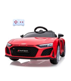 Voiture électrique 12v AudiR8 Spyder Rouge - Pack Luxe