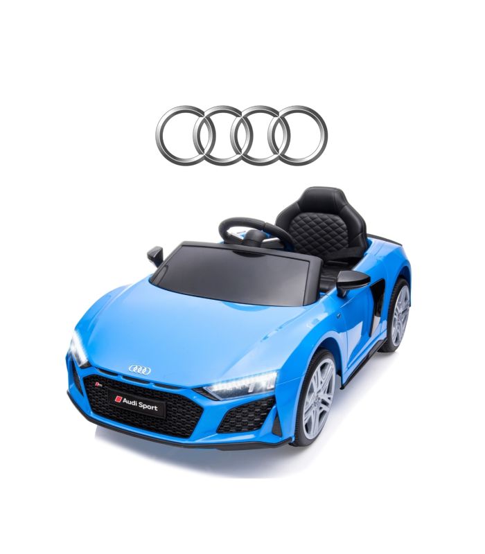 Voiture électrique 12v AudiR8 Spyder Bleu - Pack Luxe