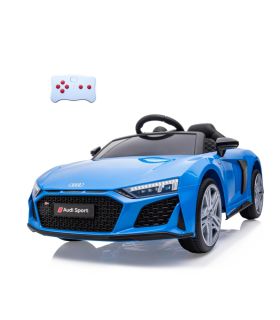 Voiture électrique 12v AudiR8 Spyder Bleu - Pack Luxe